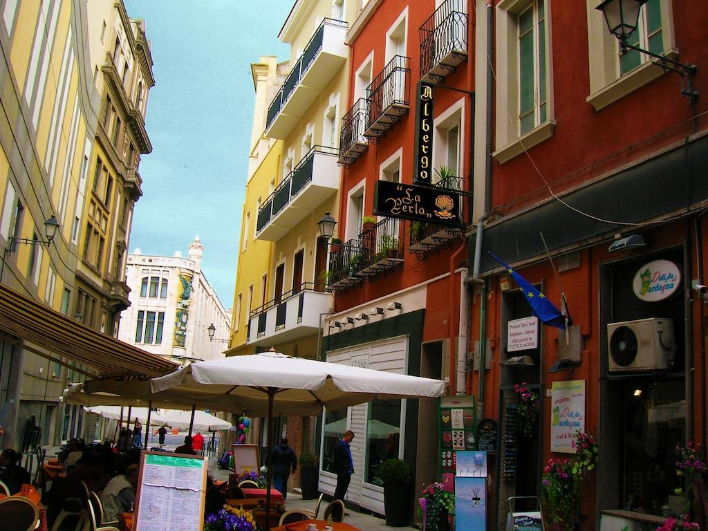 كالياري Albergo La Perla المظهر الخارجي الصورة